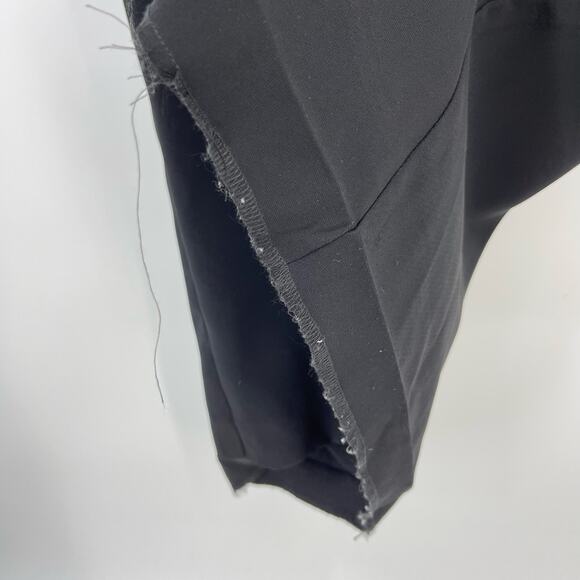 Amanda Uprichard | Queen Gown in Black Halter Neck Maxi Dress w/ Slit S - Picture 11 of 16